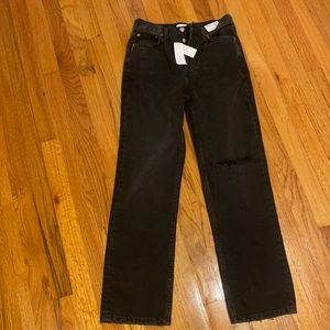 Top shop “DAD” styled jeans midrise loose fit